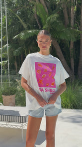 Seashell Lover Tee - White