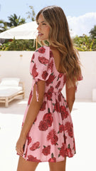 Tammy Mini Dress - Dahlia Rouge