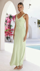 Andie Maxi Dress - Key Lime