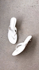 Corri Heel - White