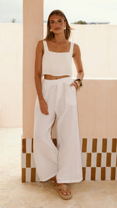 Oceana Pants - White