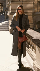 MVN - Lost In New York Coat - Charcoal