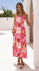 Dissy Maxi Dress - Rosalie Print