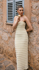 Tadashi Maxi Dress - Yellow