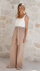 Carrie Pants - Mocha