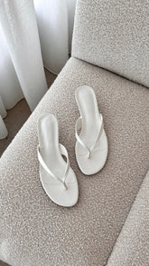 Corri Heel - White