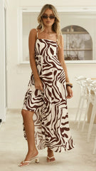Jaylene Maxi Dress - Luna Mocha