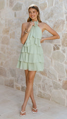 Gabby Mini Dress - Sage