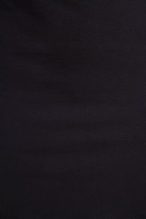 Katia Shirred Jersey Mini Dress-Black
