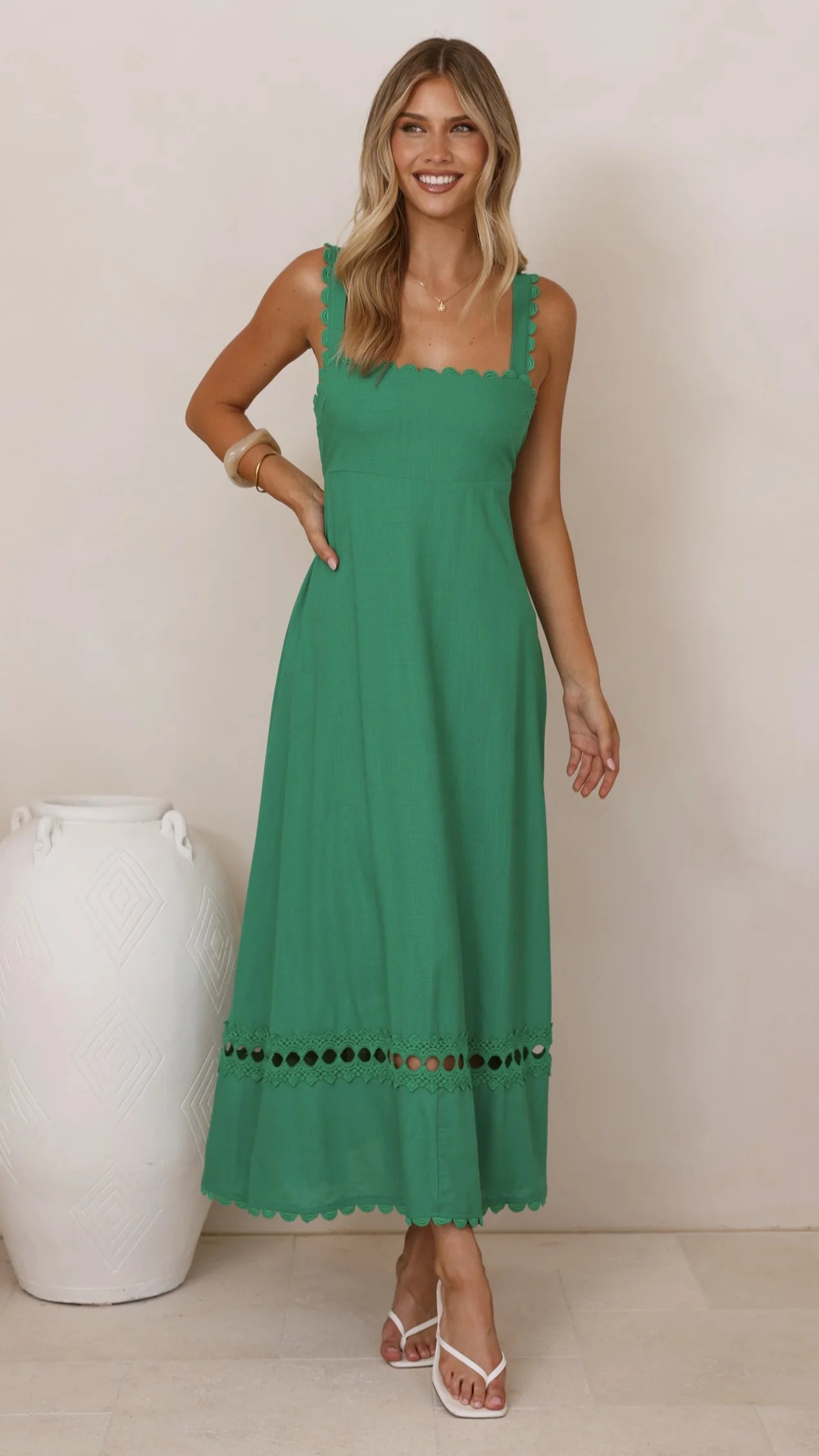 Libbie Maxi Dress - Green