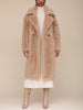 Long Faux-Fur Coat