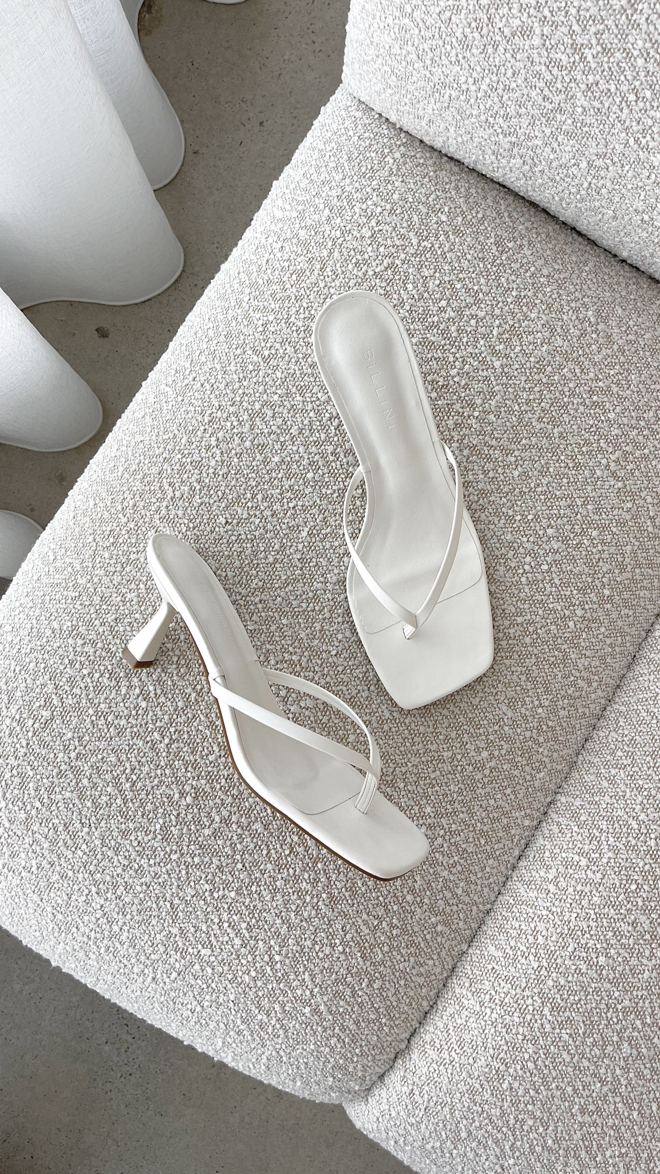 Xami Heel -  White
