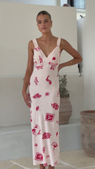 Urbana Maxi Dress - Mojito Print