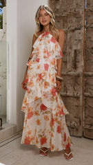 Loana Maxi Dress - Spring Floral