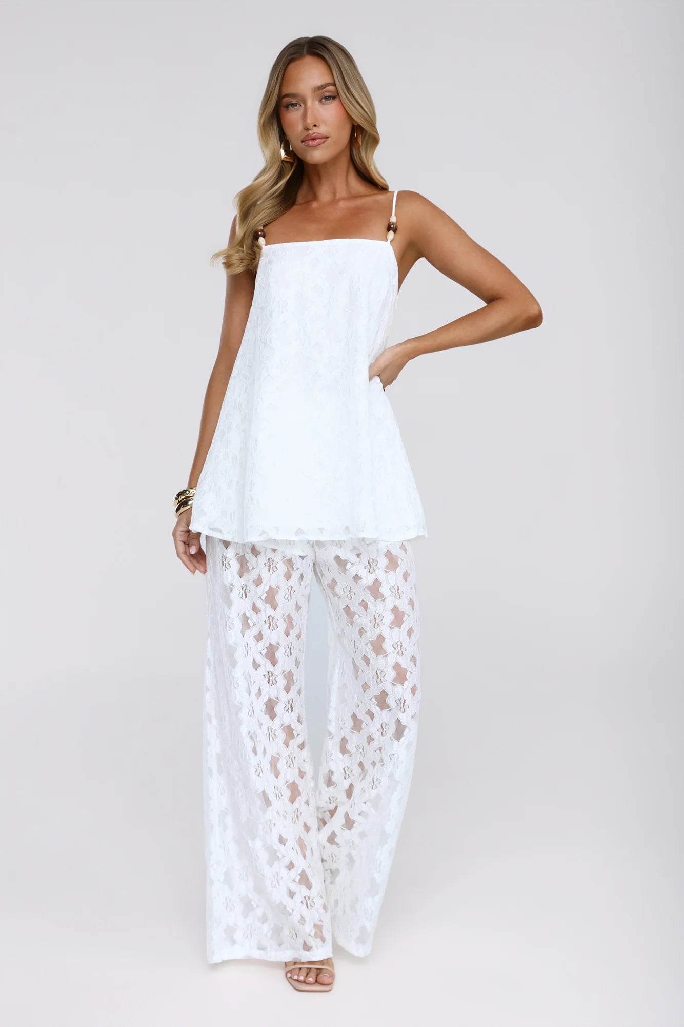 Dream Big Lace Set White