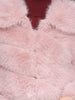 Luxe Faux-Fur Paneled Coat