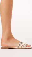 Yashi Sandal - Bone