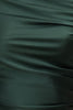 Jayde Stretch Satin Maxi Dress-Scarab Green