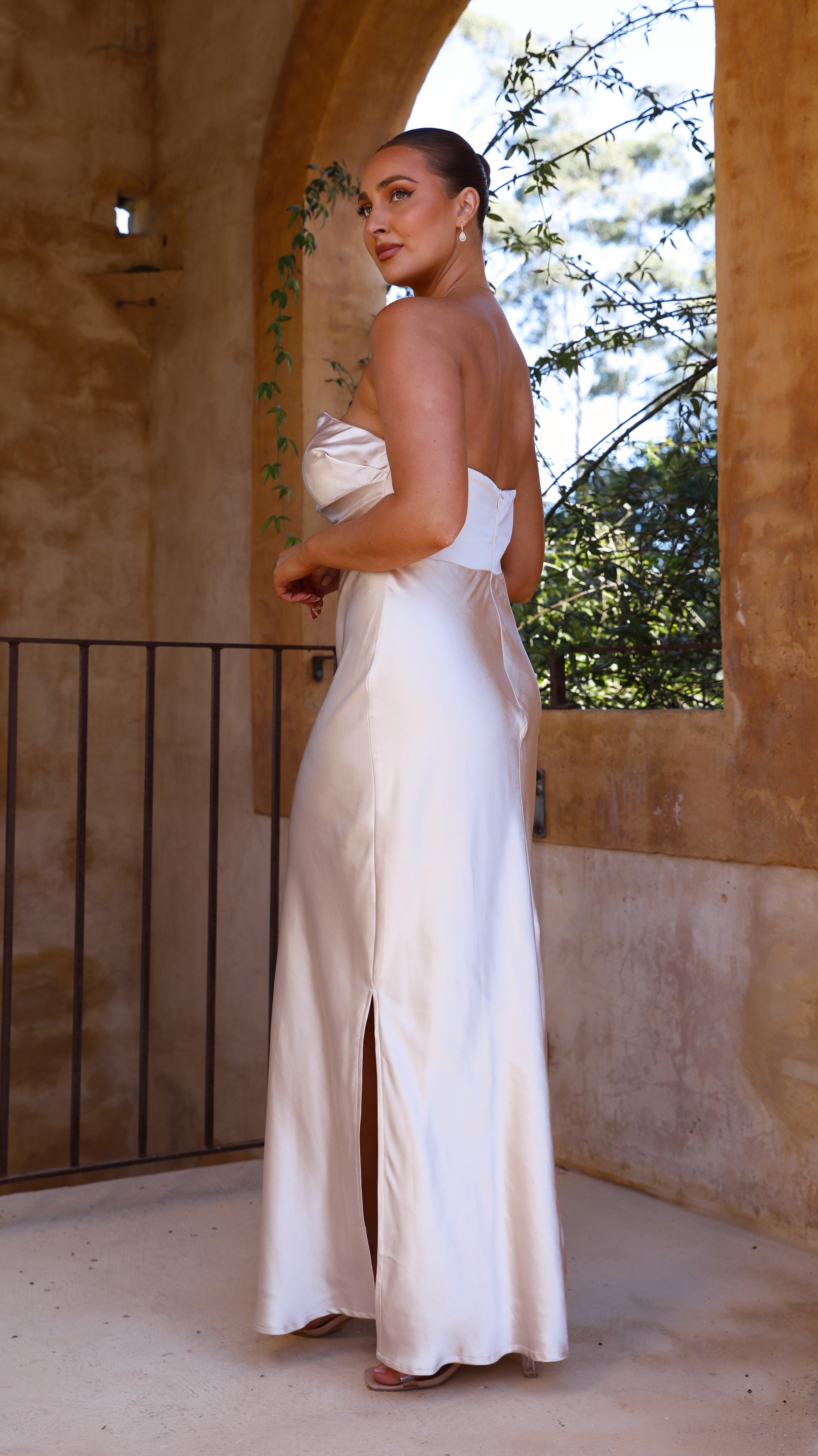 Valerie Maxi Dress - Champagne