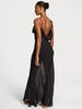Chiffon & Lace Draped Slip Gown