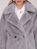 Long Faux-Fur Coat