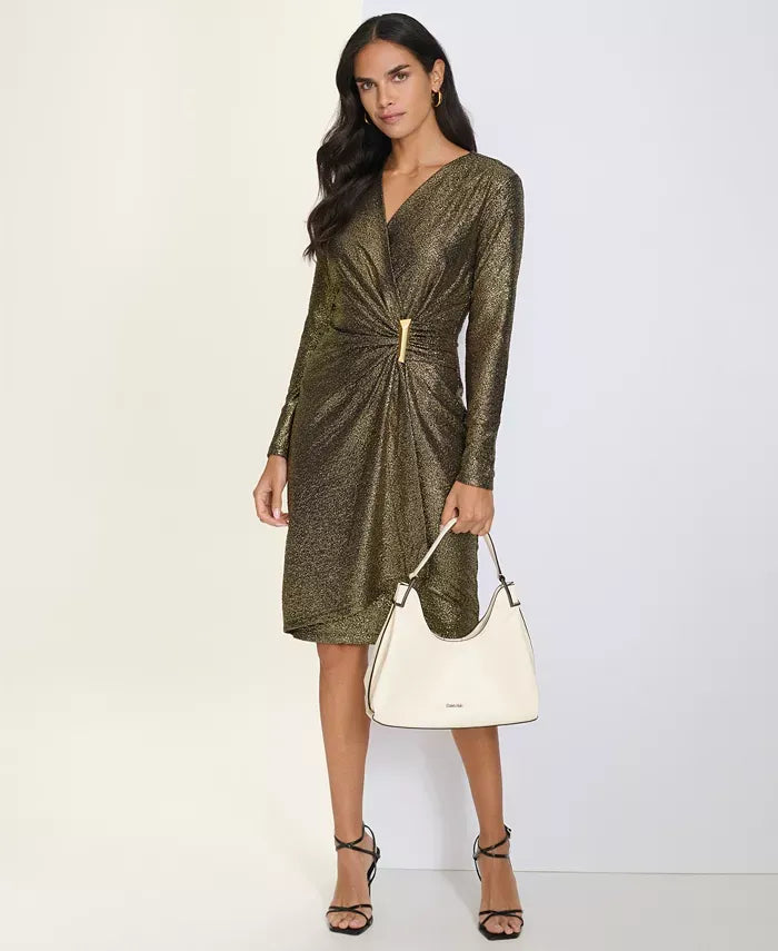 Calvin Klein Women's Long Sleeve Dress