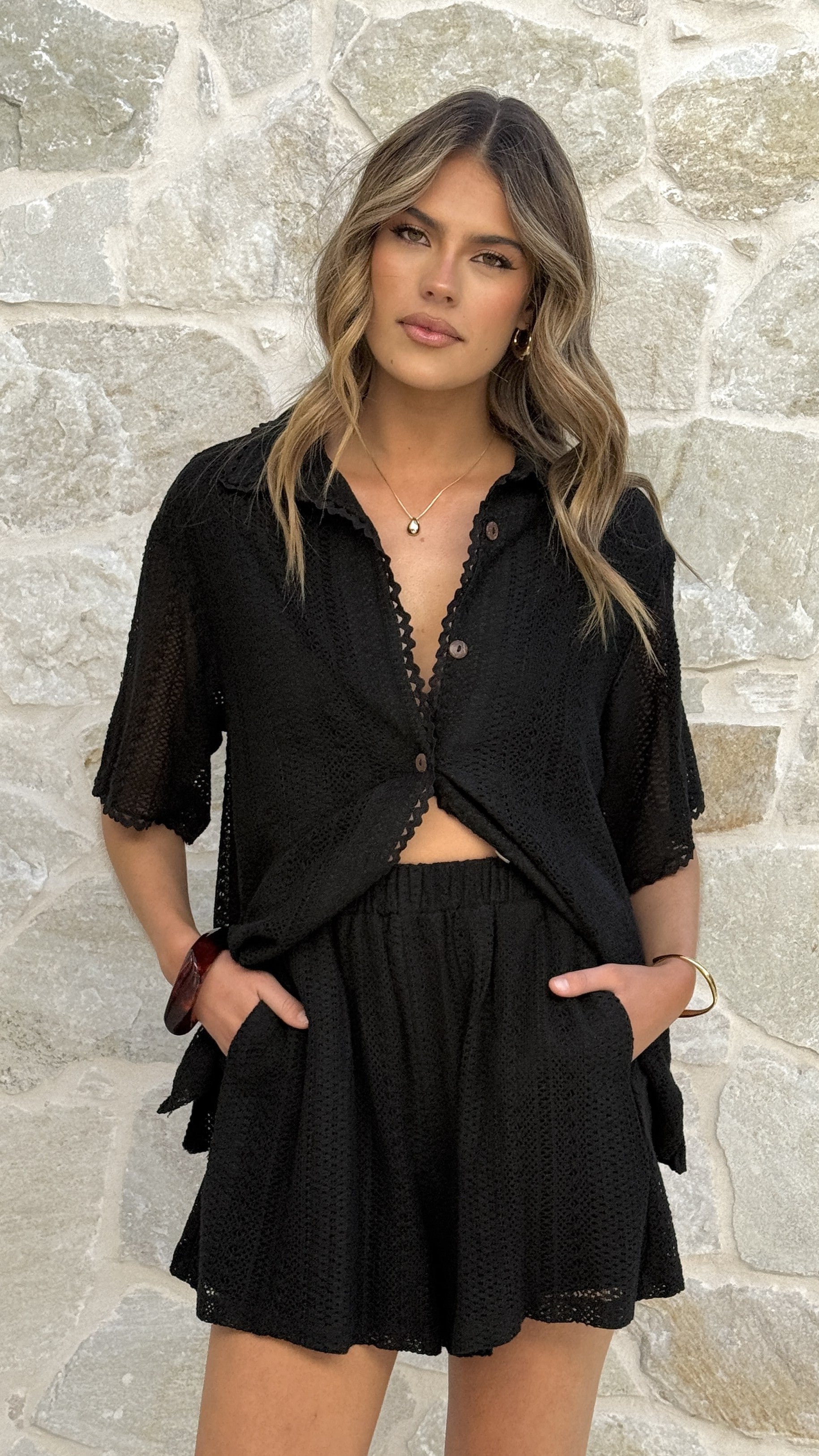 Sylvie Shirt - Black