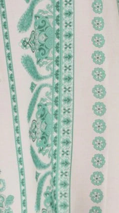 Hallie Maxi Skirt - Green Aztec