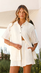 Sylvie Shorts - Oat