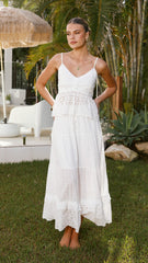 Majella Top - White