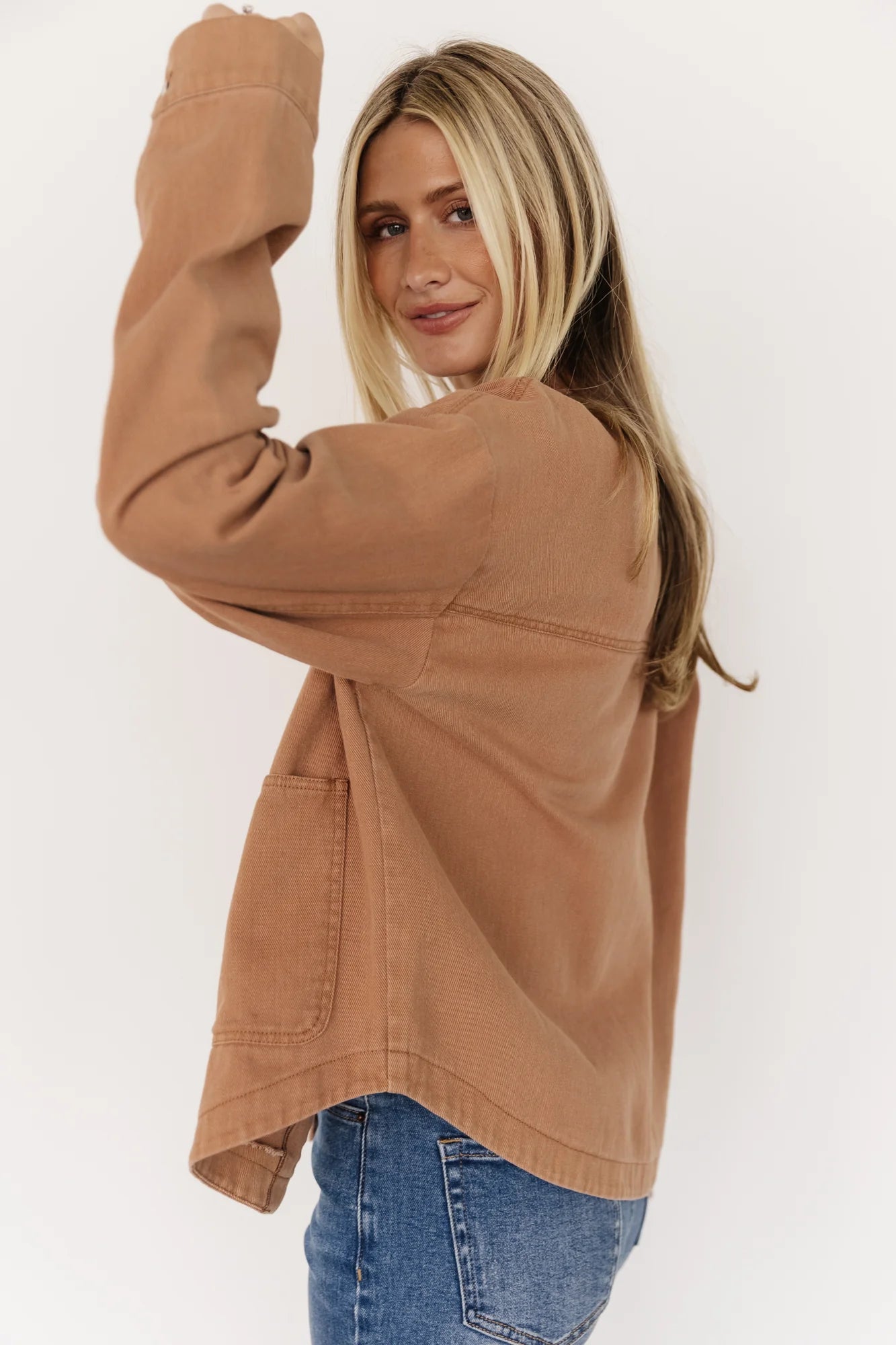 Finn Lightweight Jacket | Camel