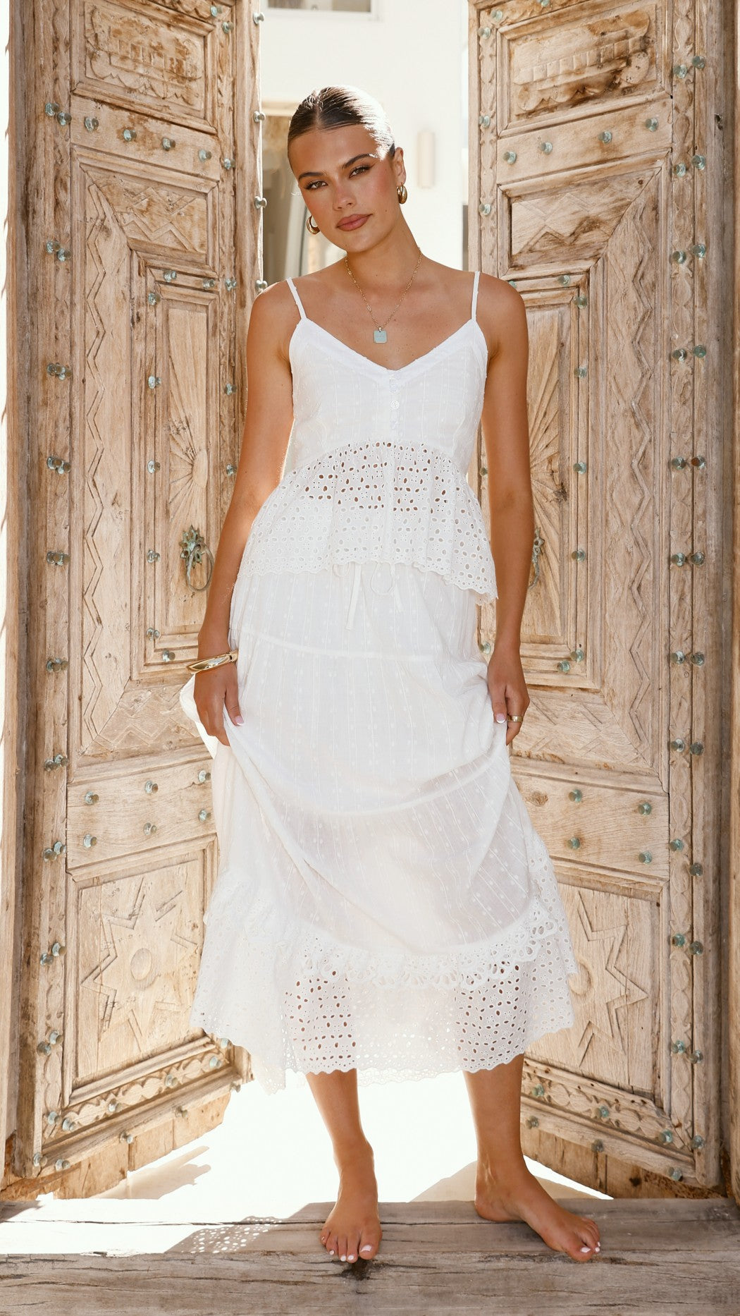 Majella Top - White