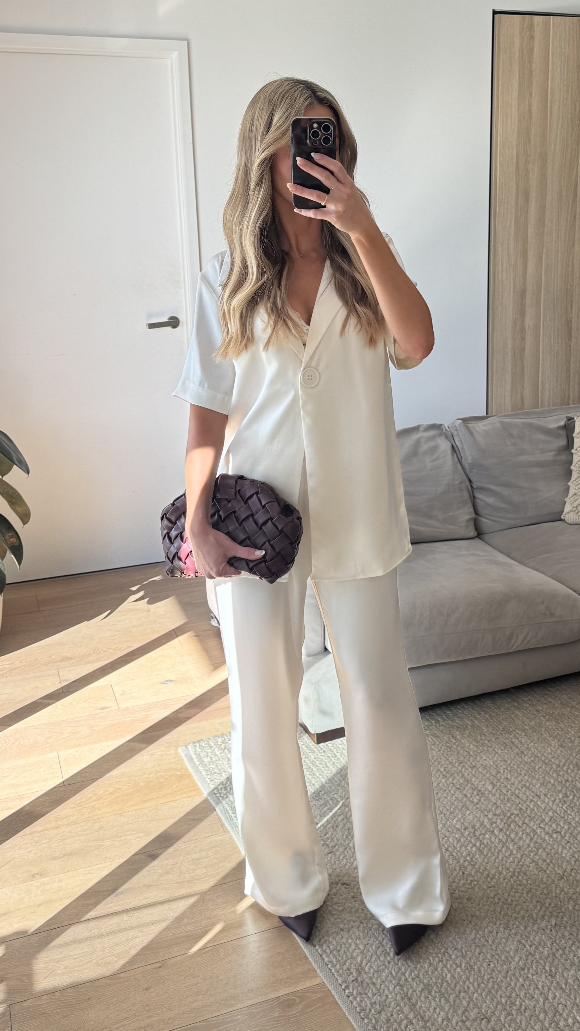 Imogen Button Shirt - Cream