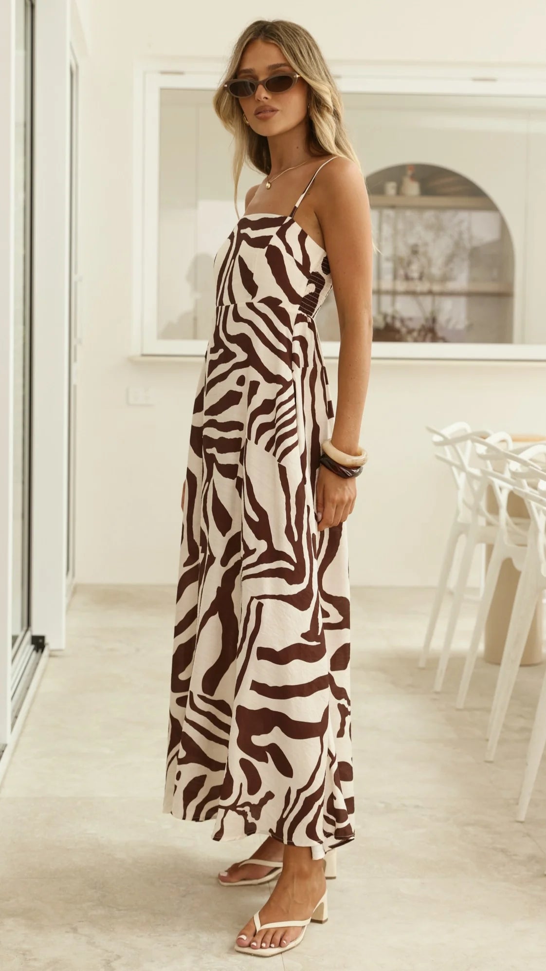 Jaylene Maxi Dress - Luna Mocha
