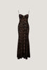 Monet Lace Overlay Maxi Dress