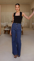 Rollas Sailor Jean Long - Eco Ruby