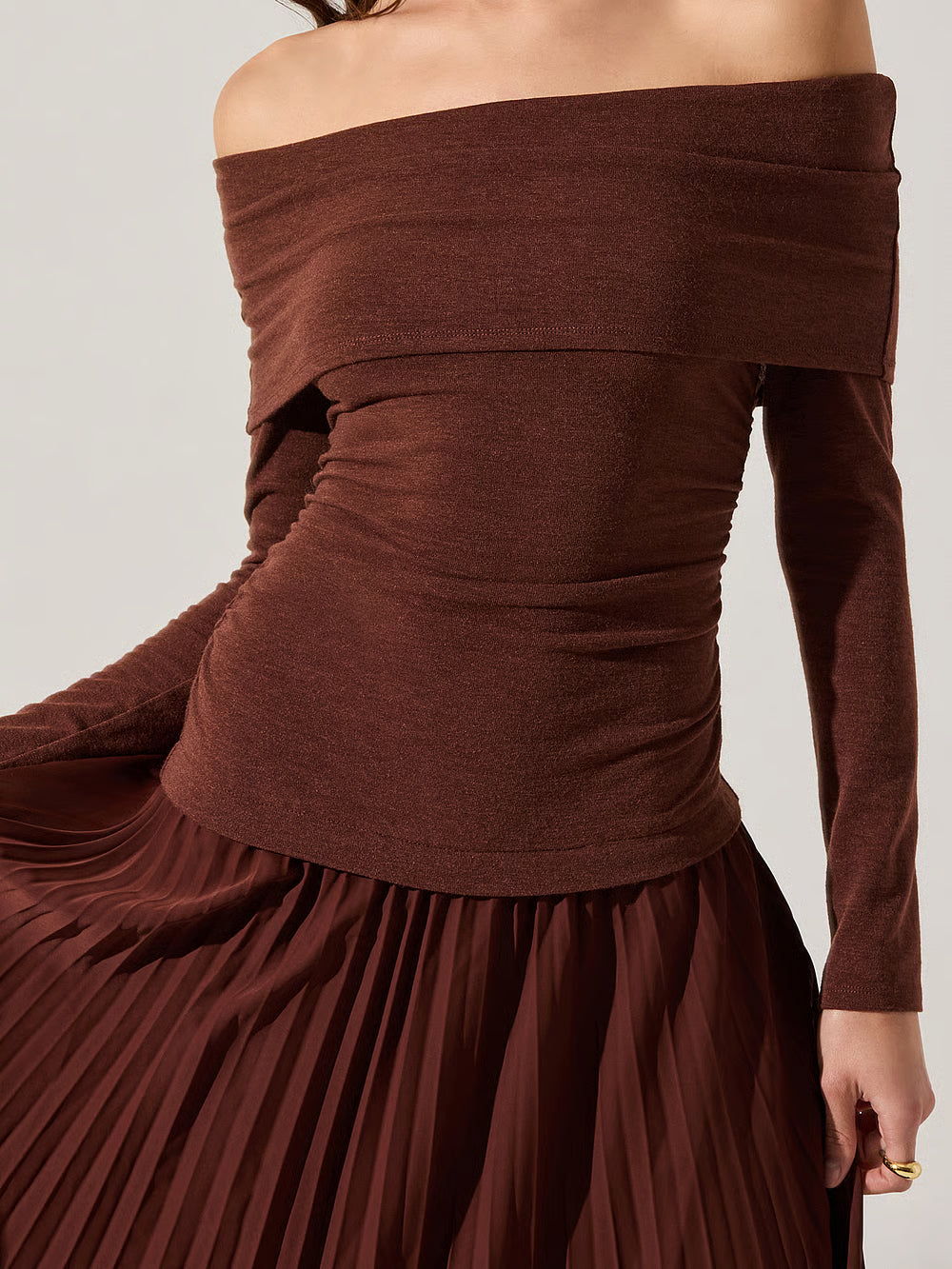 Tanaia Mixed Media Dress