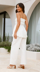 Ines Pants - White