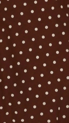 Sammie Maxi Dress - Chocolate/Nude Spot