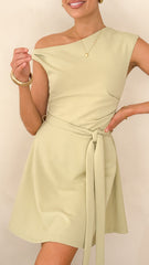 Gem Mini Dress - Sage