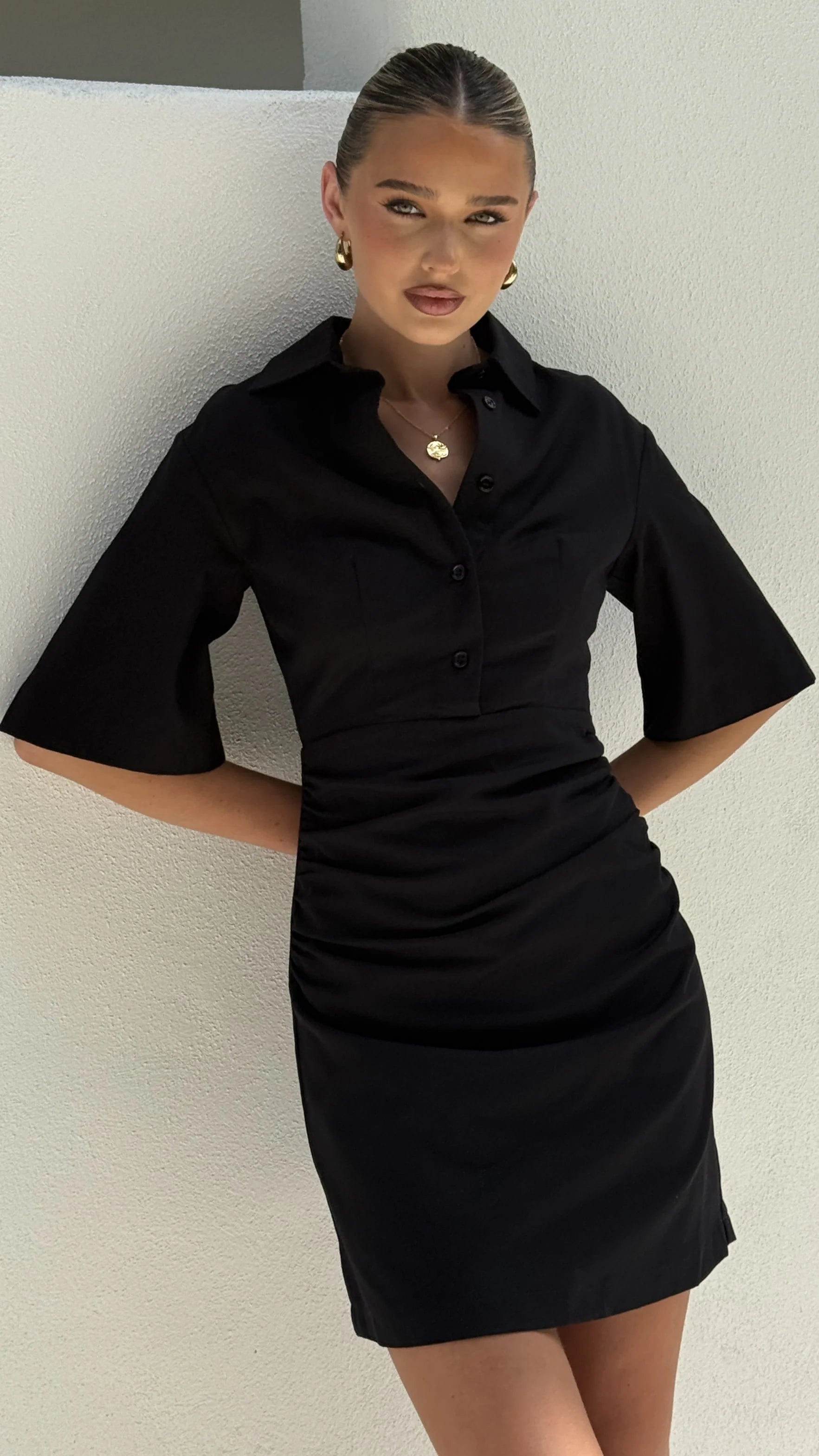 Sydney Mini Dress - Black