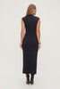 Bria Sculpt Mock Neck Maxi Dress