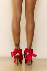 Teacup Heels Red