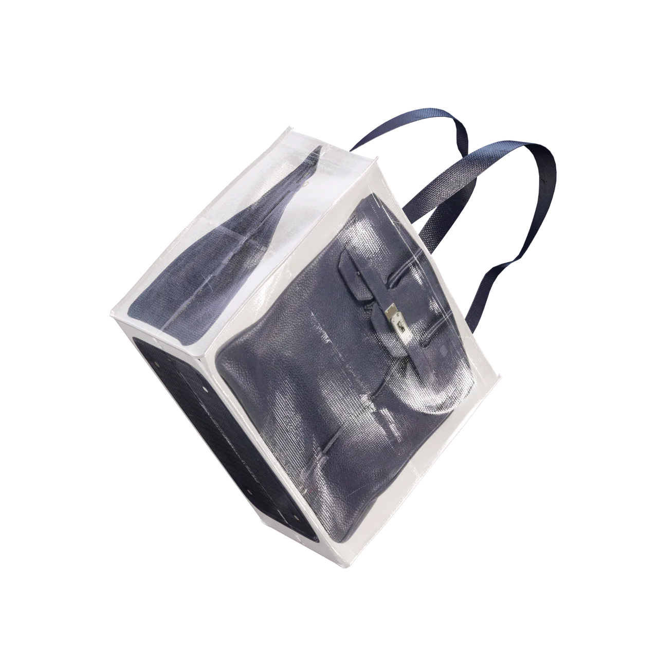 Grocery Bags Creative Parody Platinum Bag Print Woven Bag Full Take Down Birkin Fitness Casual Bag